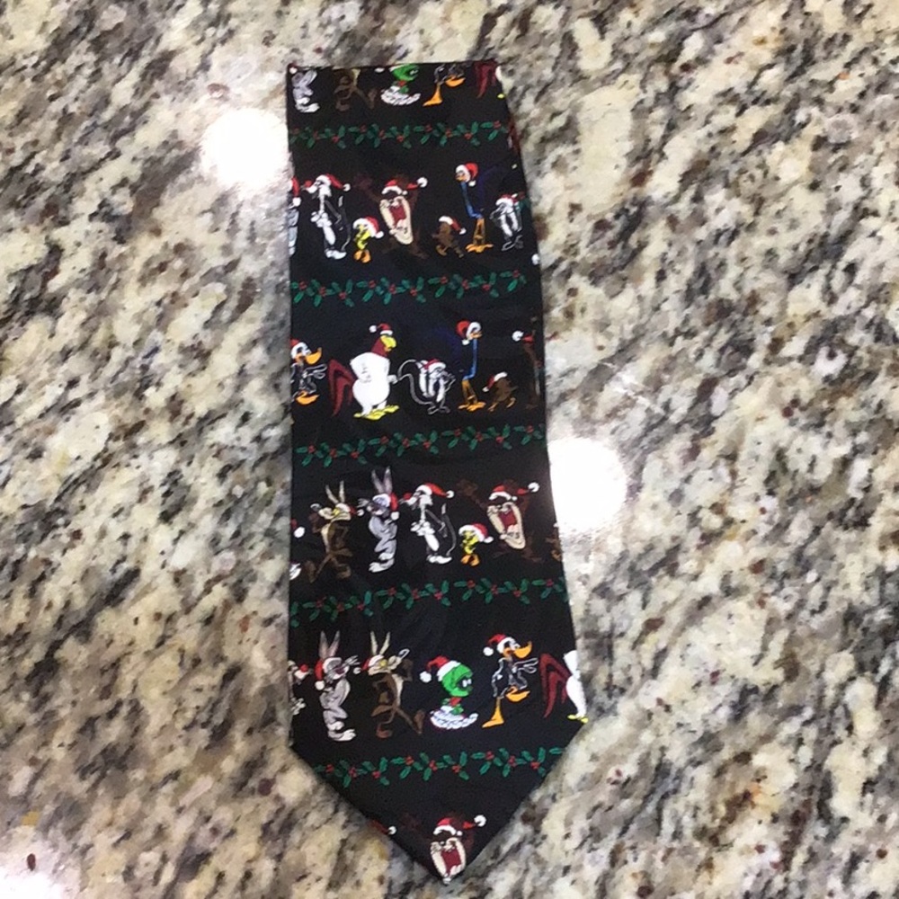 Vintage Looney Tunes Christmas tie